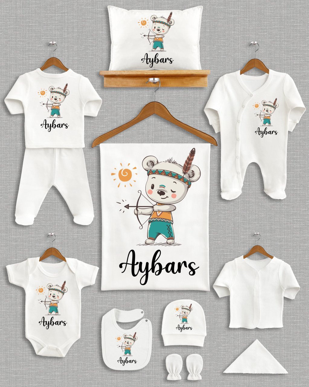 Cute Happy 11'li Organik Hastane Çıkışı