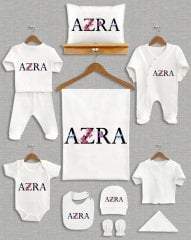 Kelebek Harf Tasarımlı 11'li Organik Hastane Çıkışı