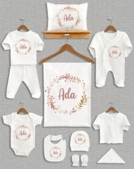 Pastel Çelenk Tasarımı 11'li Organik Hastane Çıkışı