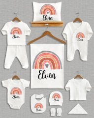 Soft Gökkuşağı Tasarımı 11'li Organik Hastane Çıkışı