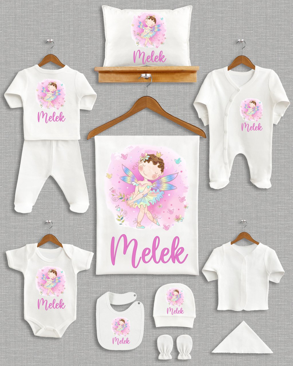 Peri Kızı Tasarımı 11'li Organik Hastane Çıkışı