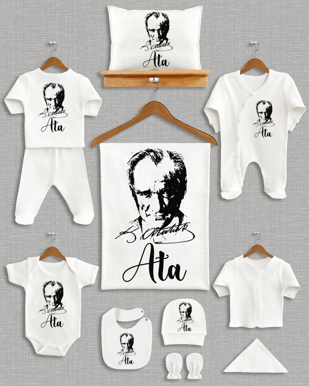 Atatürk Tasarımı 11'li Organik Hastane Çıkışı