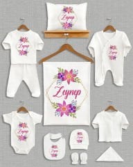 Renkli Çiçek Tasarımı 11'li Organik  Hastane Çıkışı