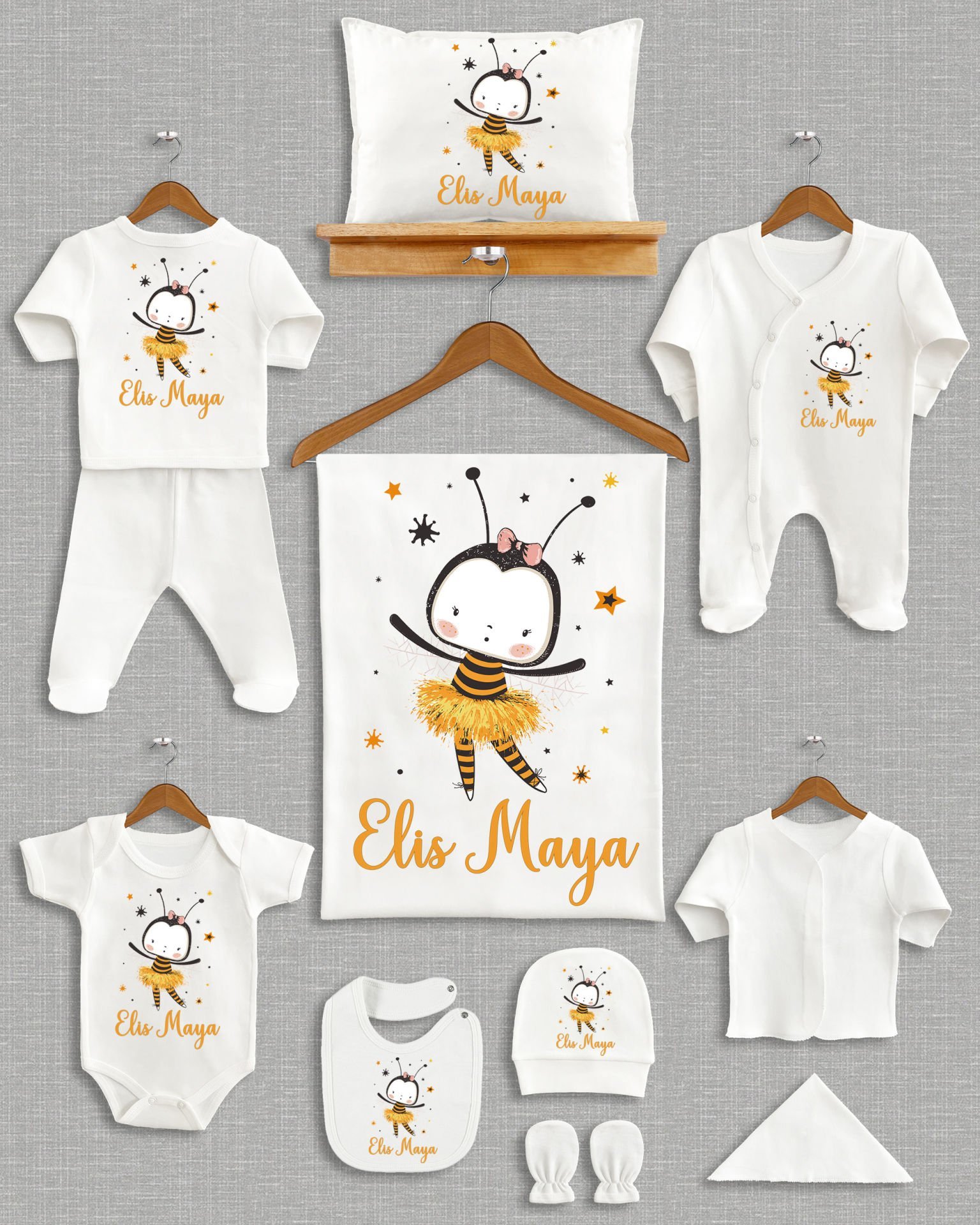 Arı Maya Tasarımı 11'li Organik  Hastane Çıkışı