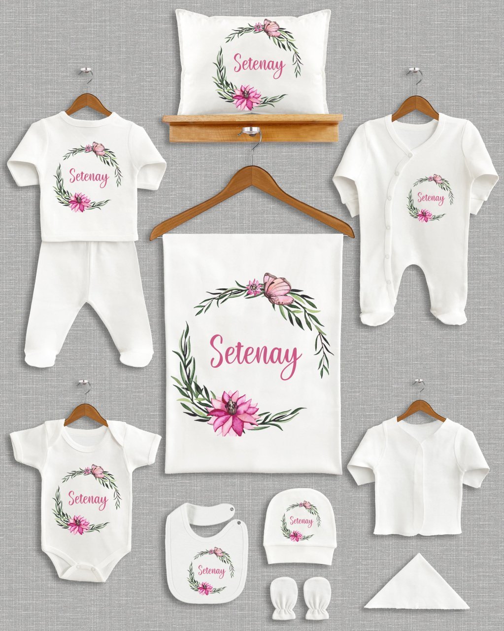 Çiçek Tasarımı 11'li Organik Hastane Çıkışı