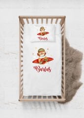 Uçakta Sevimli Aslan Tasarımı Nevresim Takımı