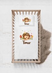 Sevimli Aslan Tasarımı Nevresim Takımı