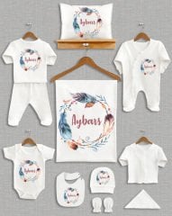 Tüylü Çelenk Modeli 11'li Organik Hastane Çıkışı