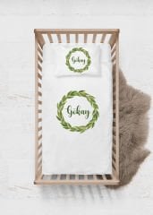 Yaprak Çelenk Tasarımı Nevresim Takımı