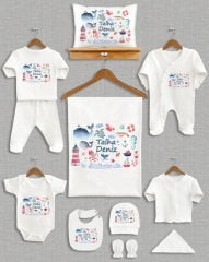 Deniz Temalı 11'li Organik Hastane Çıkışı