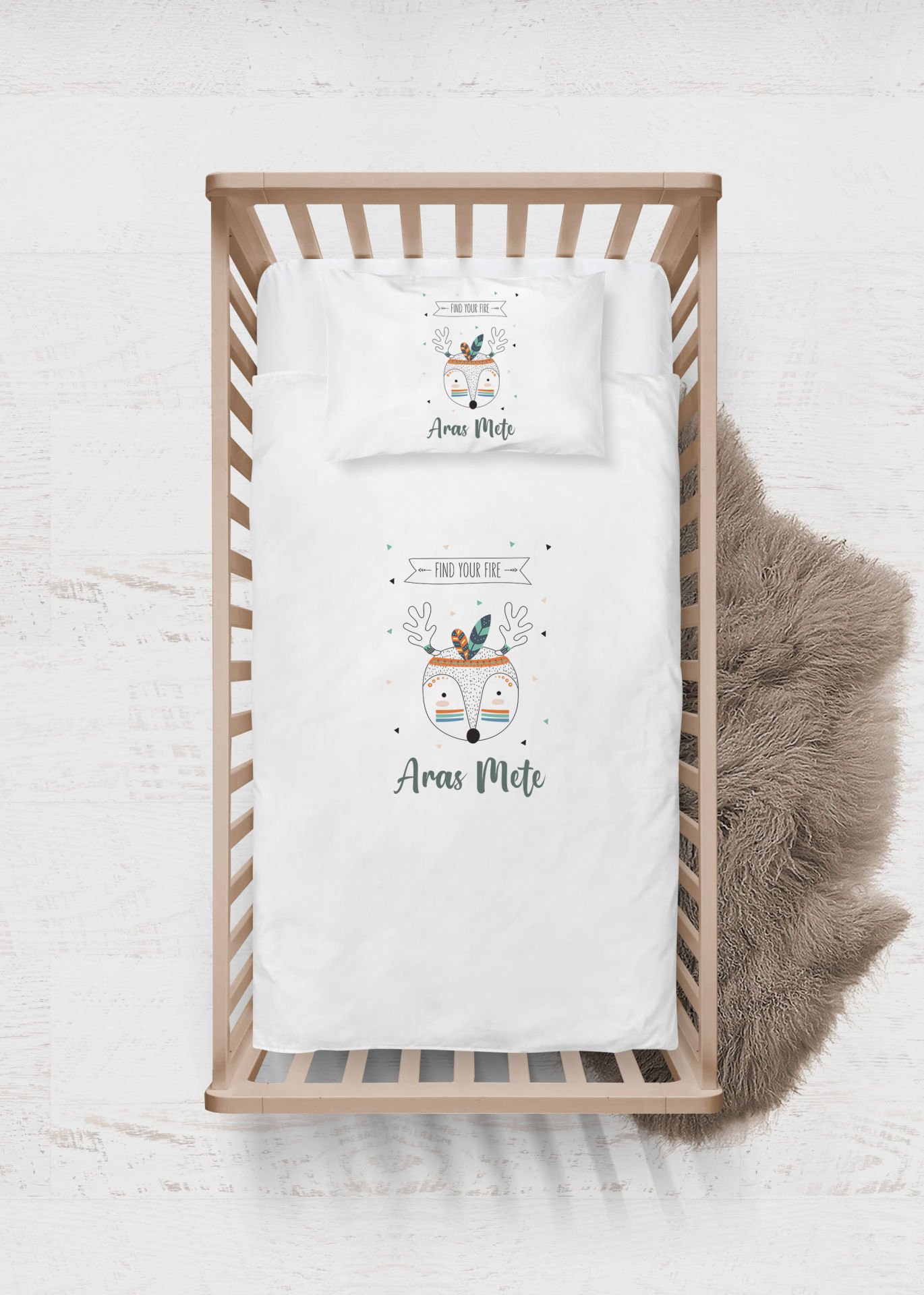 Cute Animal Desing Nevresim Takımı