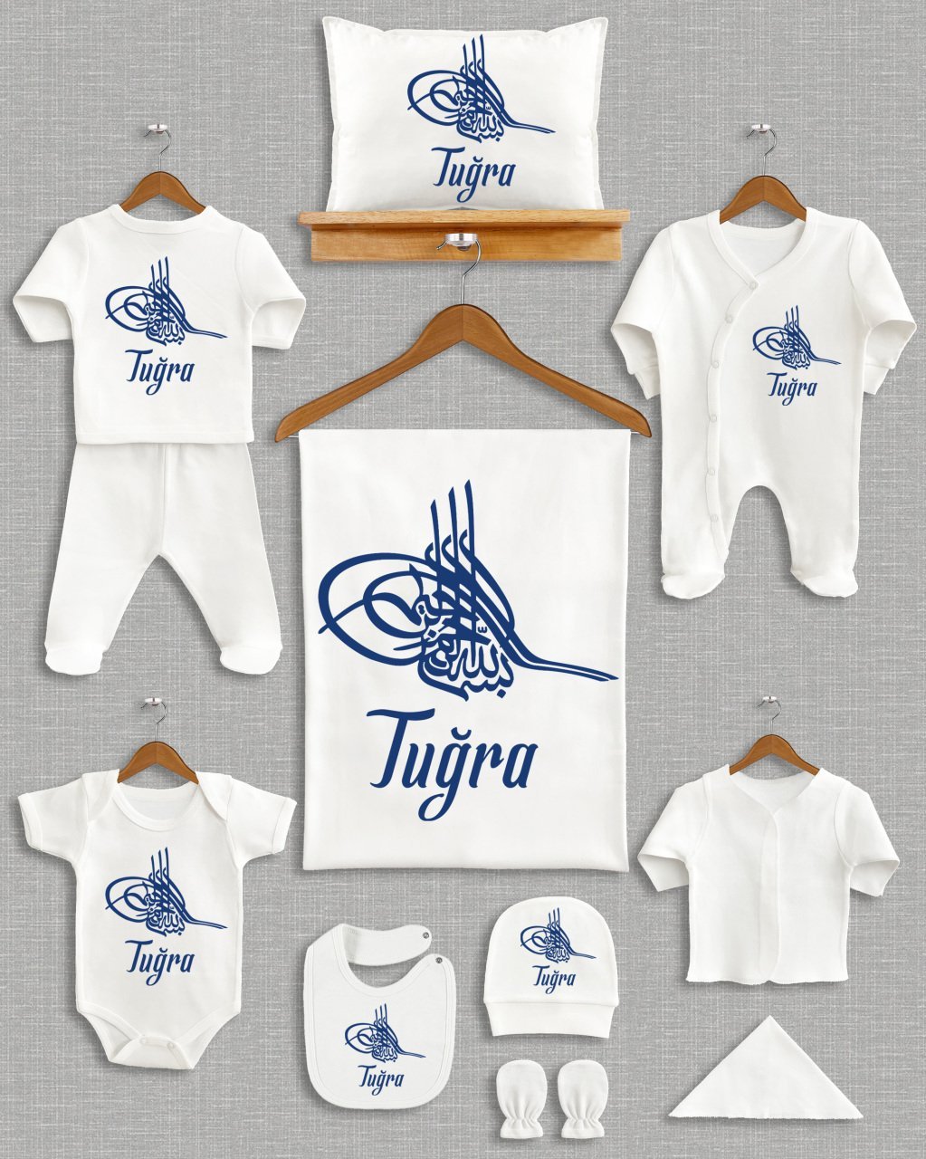 Tuğra Tasarımı 11'li Organik Hastane Çıkışı