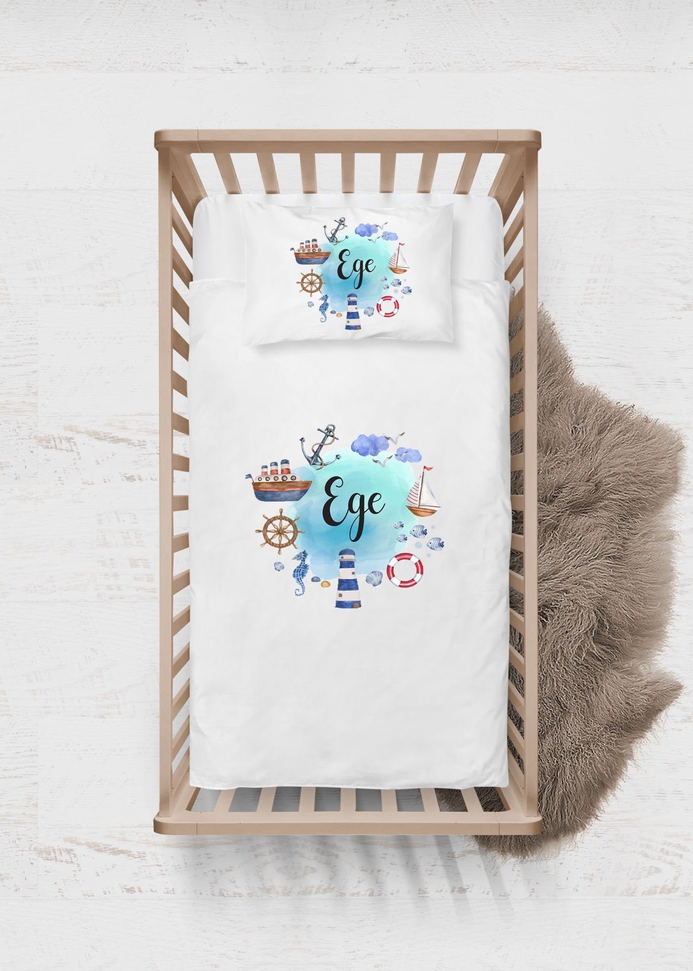 Deniz Temalı Nevresim Takımı