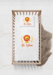 Sevimli Aslan Tasarımı Nevresim Takımı