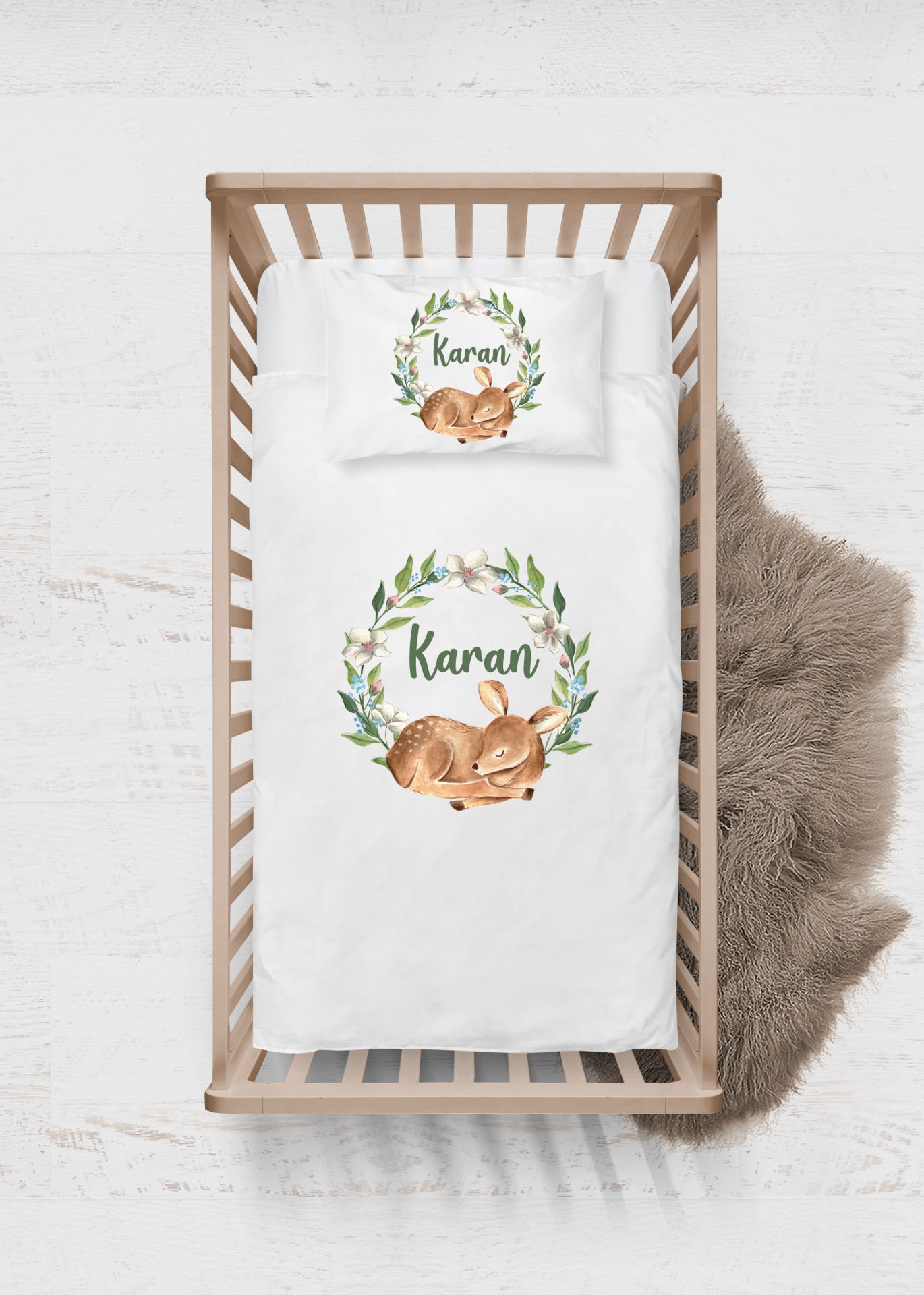 Sevimli Ceylan Tasarımı Nevresim Takımı