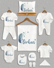 Mavi Tüy Tasarımı 11'li Organik Hastane Çıkışı