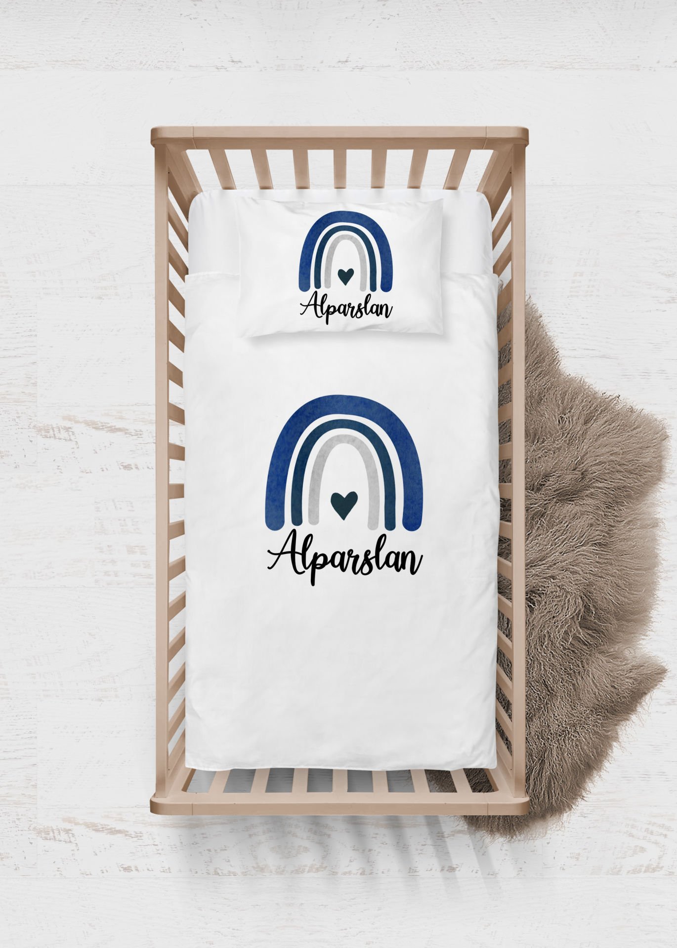 Gökkuşağı Tasarımı Nevresim Takımı