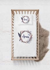 Yaprak Çelenk Tasarımı Nevresim Takımı