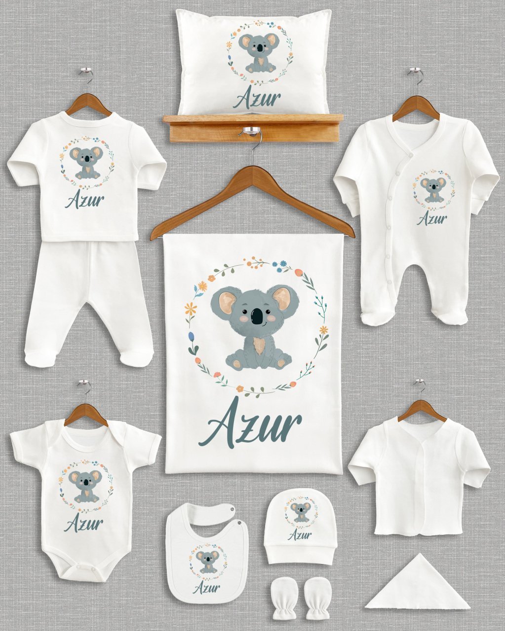 Koala Modeli 11'li Organik  Hastane Çıkışı