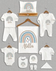 Mavili Gökkuşağı 11'li Organik  Hastane Çıkışı