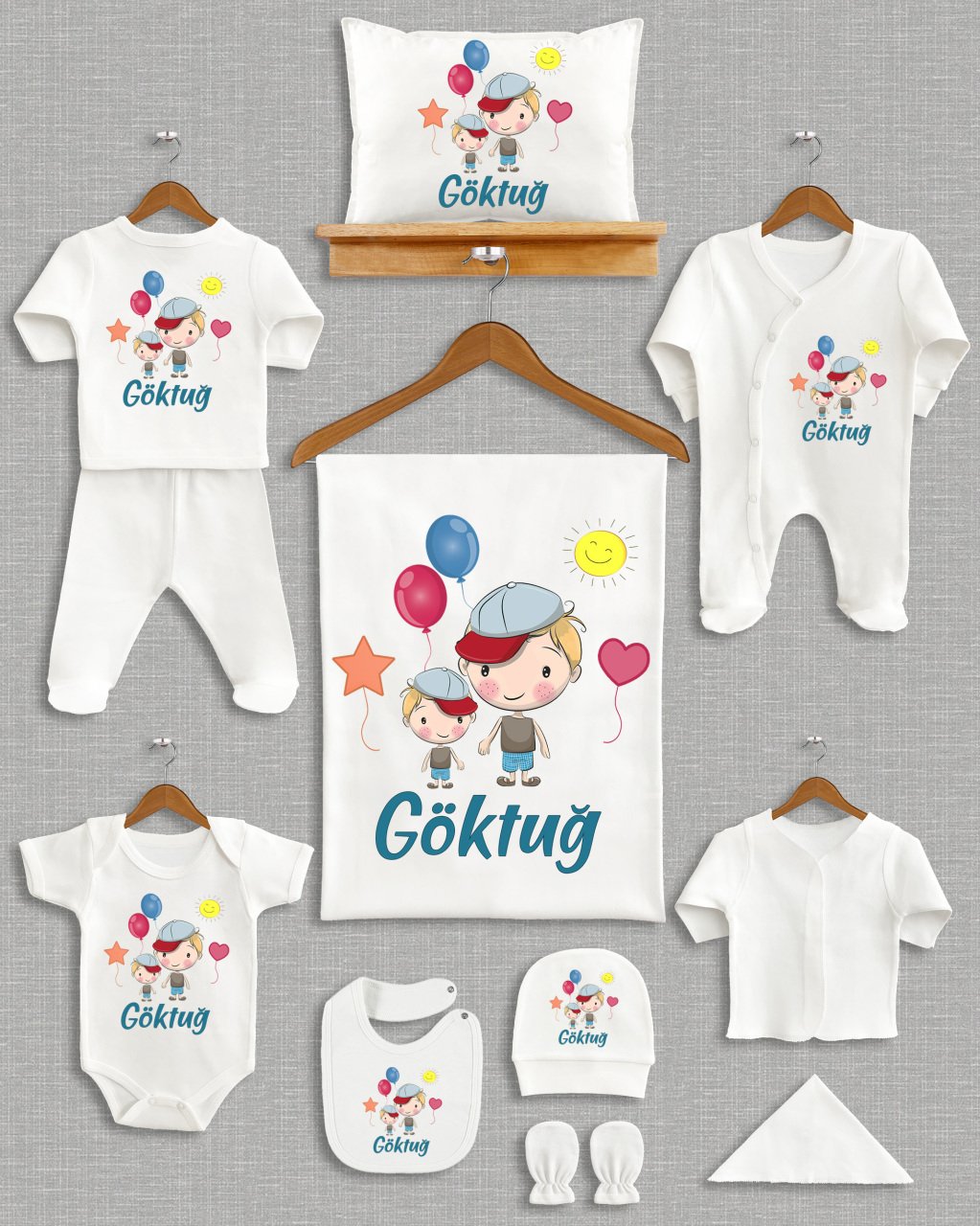 Abi Kardeşli 11'li Organik  Hastane Çıkışı