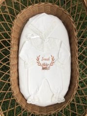 Cute Baby Desing Dantelli Tulum Seti