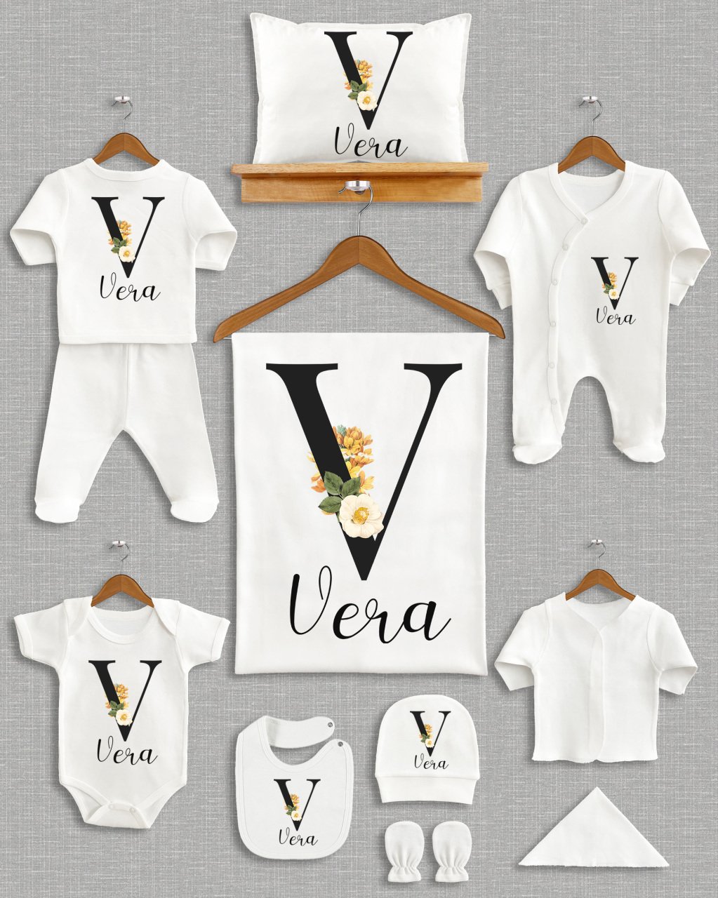 V Harfi 11'li Organik  Hastane Çıkışı