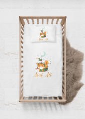 Sevimli Tilki Tasarımı Nevresim Takımı