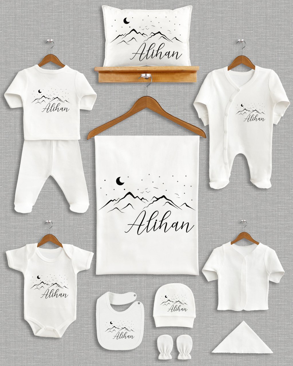 Mountain Drawing 11'li Organik  Hastane Çıkışı