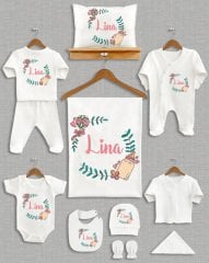 Cute Baby Desing 11'li Organik  Hastane Çıkışı