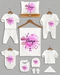 Deniz Temalı 11'li Organik  Hastane Çıkışı