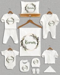 Soft Yapraklı Tasarım 11'li Organik Hastane Çıkışı