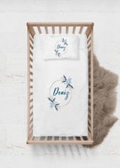 Yaprak Çelenk Tasarımı Nevresim Takımı