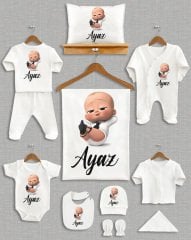 Patron Bebek Tasarım 11'li Organik  Hastane Çıkışı