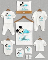 Mickey Mouse Tasarımı 11'li Organik  Hastane Çıkışı