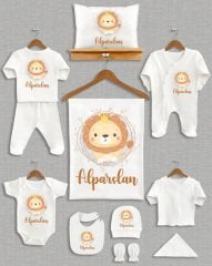 Sevimli Aslan Tasarımı 11'li Organik  Hastane Çıkışı