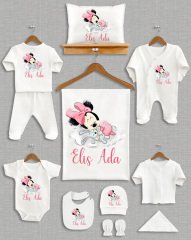 Mickey Mouse Tasarımı 11'li Organik  Hastane Çıkışı