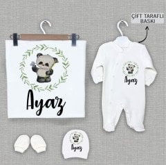 BATTANİYE TULUM ŞAPKA ELDİVEN SETİ