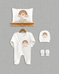 Gökkuşağı Tasarımı 4'lü Organik Hastane Çıkışı