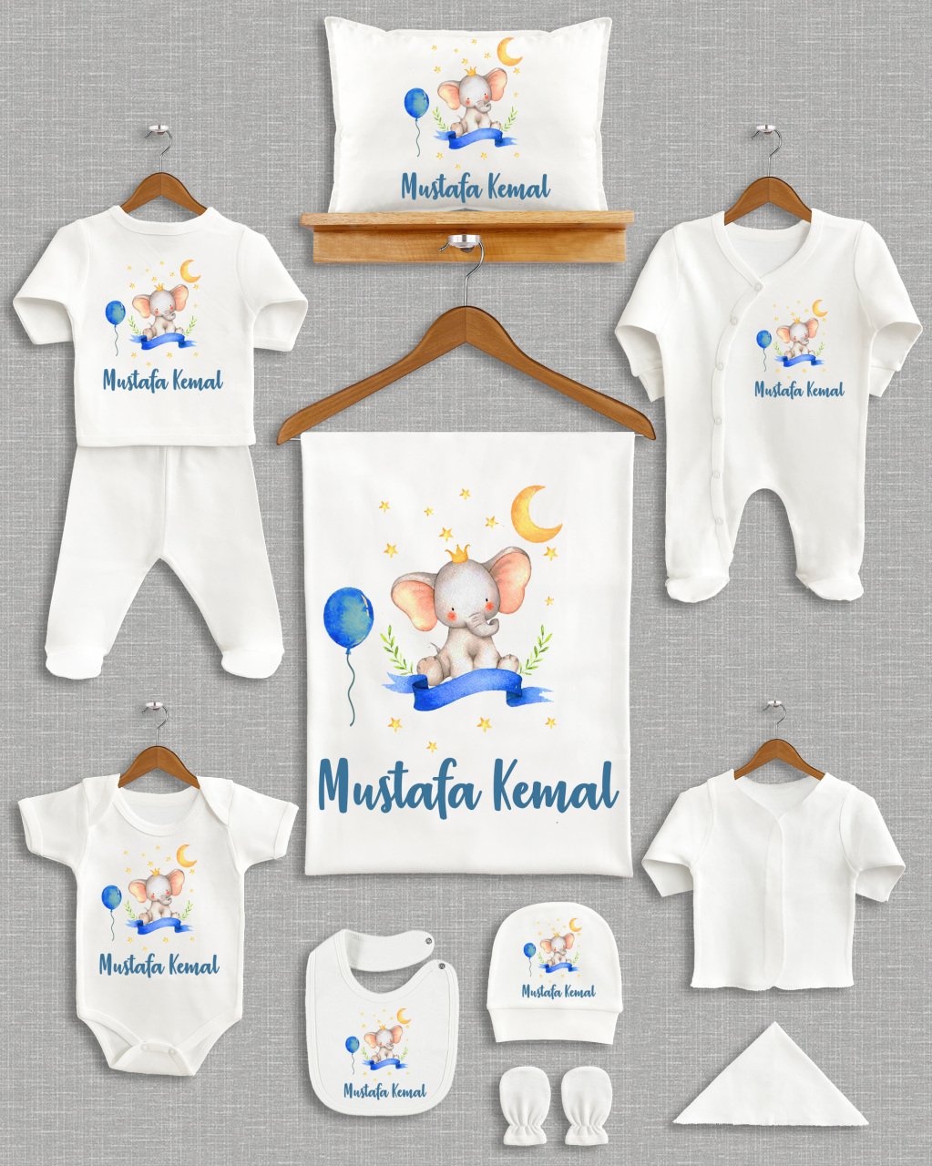 Filli Balon Tasarımı 11'li Organik  Hastane Çıkışı