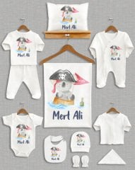 Sevimli Koala Tasarımı 11'li Organik  Hastane Çıkışı