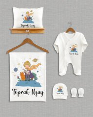 Küçük Prens Tasarımı 5'li Organik Hastane Çıkışı