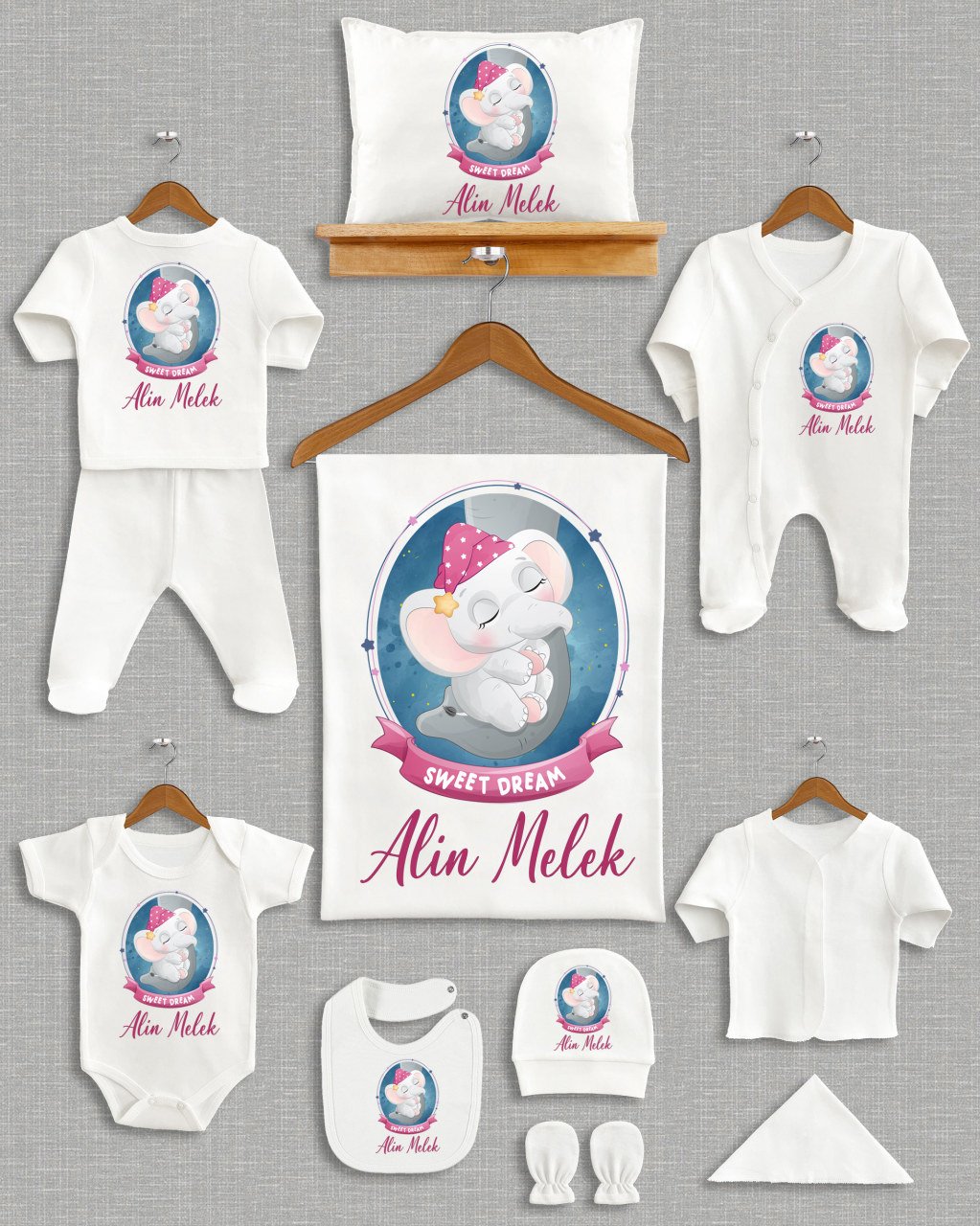 Baby Elephant 11'li Organik  Hastane Çıkışı