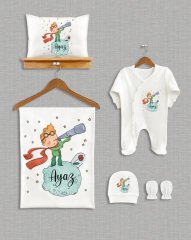 Küçük Prens Tasarımı 5'li Organik Hastane Çıkışı