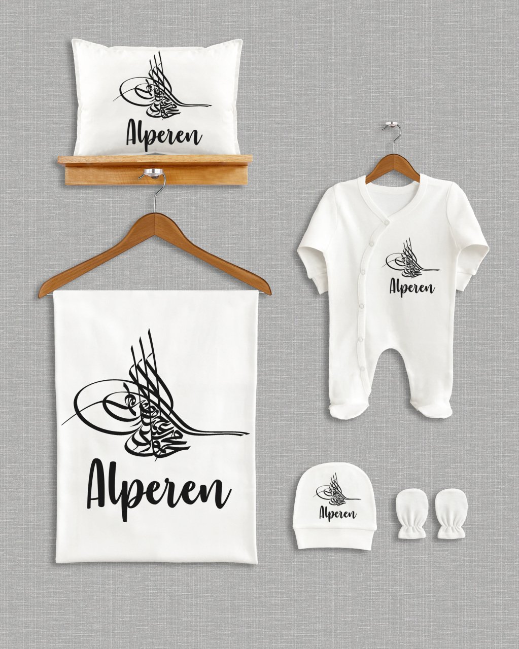 Tuğra Tasarımı 5'li Organik Hastane Çıkışı