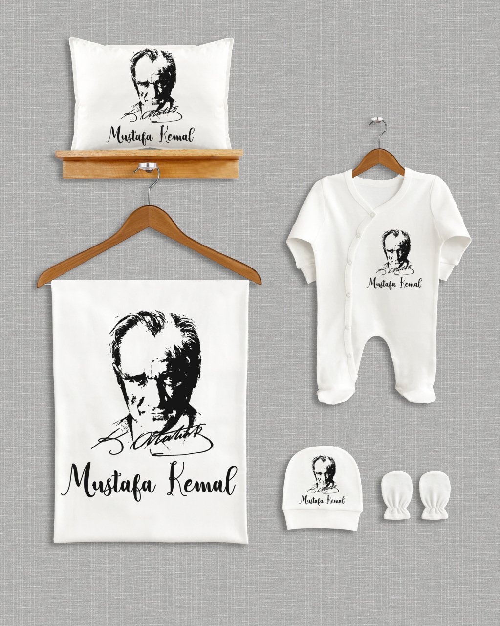 Atatürk Tasarımı 5'li Organik Hastane Çıkışı