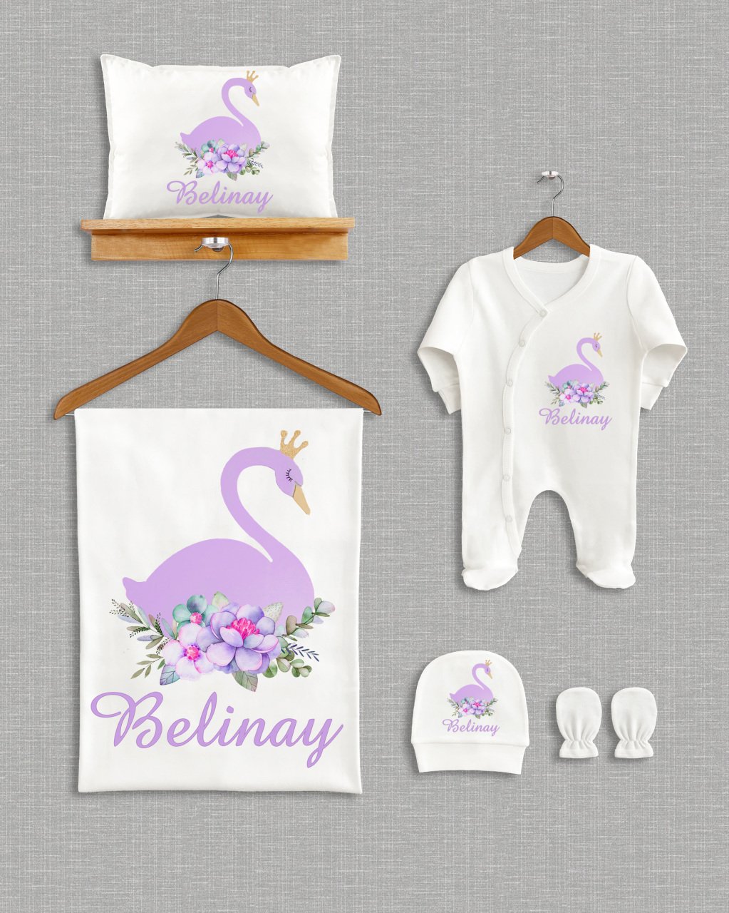 Kuğu Tasarımı 5'li Organik Hastane Çıkışı