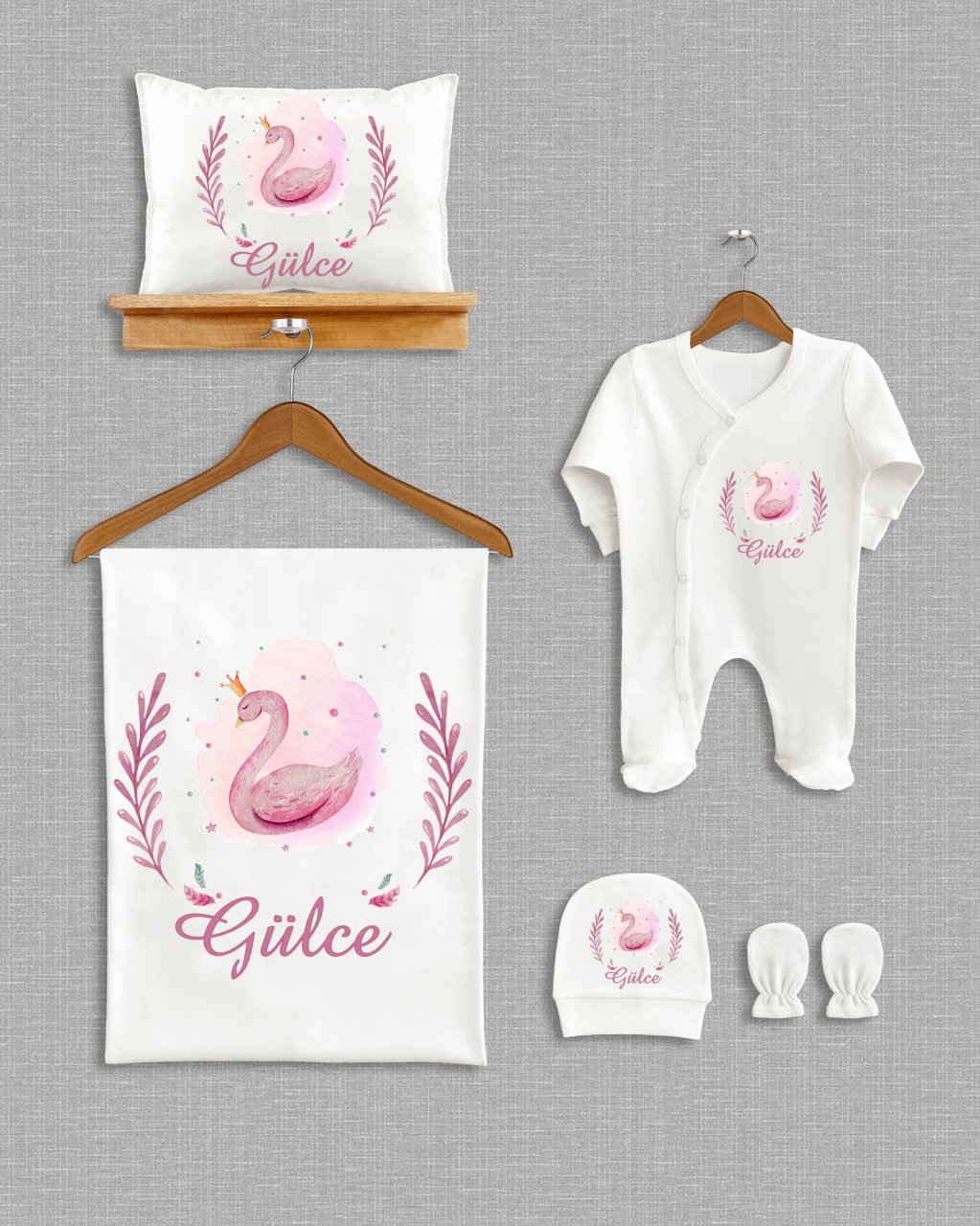 Kuğu Tasarımı 5'li Organik Hastane Çıkışı