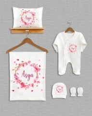 Kiraz Çiçeği Tasarımı 5'li Organik Hastane Çıkışı