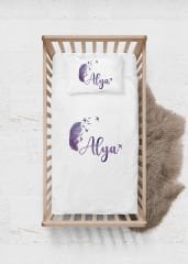 Mor Tüy Tasarımı Nevresim Takımı